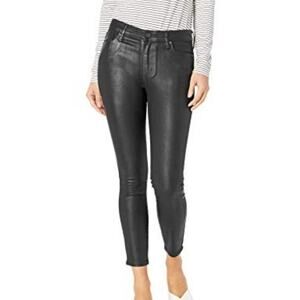 Ella Moss Women's black coated High Rise Skinny Ankle Jean 26 new!!!